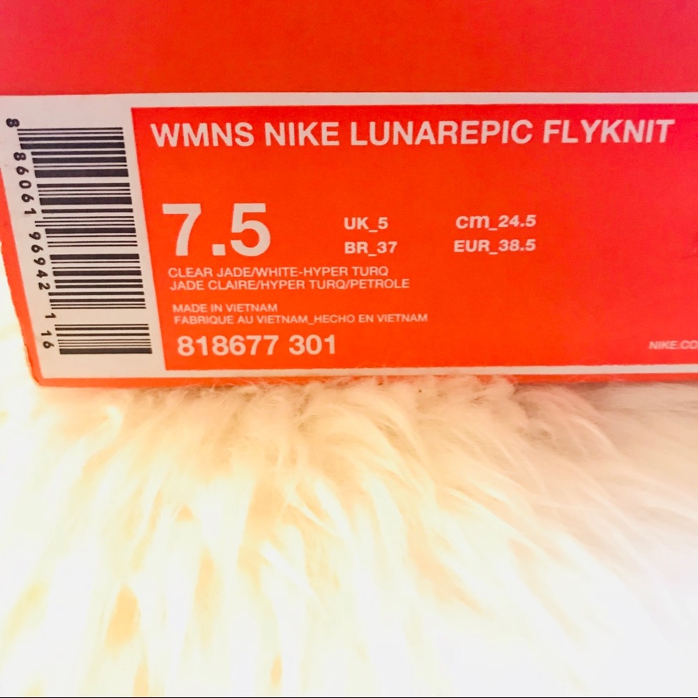 NIKEā¤ļøMake an offer!ā¤ļø Lunarepic Flyknit New!āļø - Picture 5 of 5